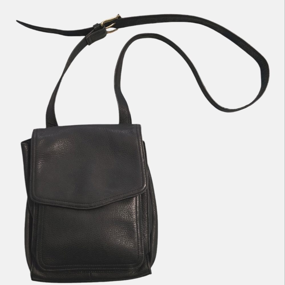 Fossil 75082 Leather Crossbody Messenger Bag with Envelope Flap